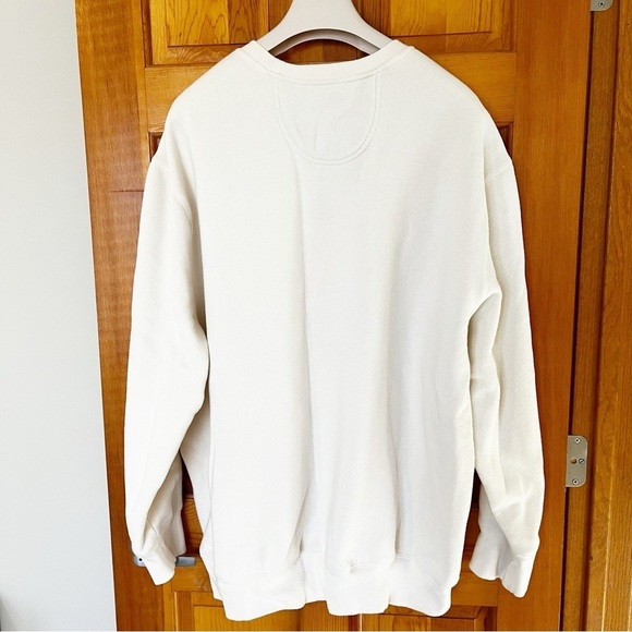 Izod Mens Advantage Performance Pullover Sweatshirt 4XL Ivory Cream Long Sleeve - Picture 6 of 7